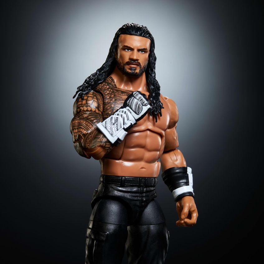 Figura De Ação Mattel Wwe Elite Roman Reigns - imagem 3