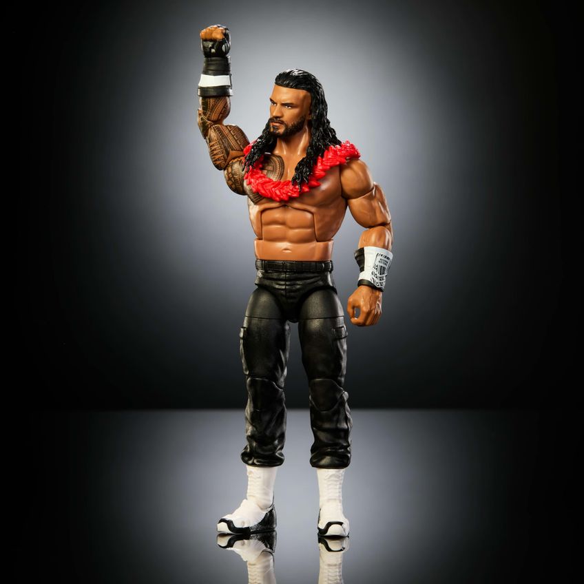 Figura De Ação Mattel Wwe Elite Roman Reigns - imagem 4