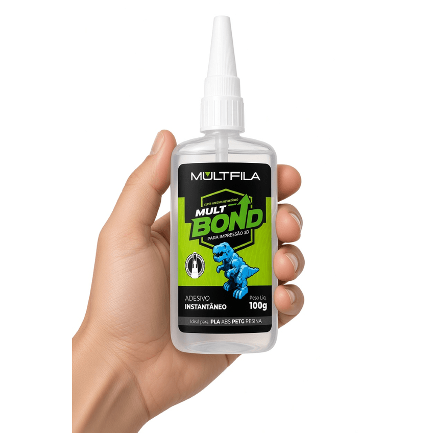 Adesivo Instantâneo Multbond Multfila 100g Para Impressão 3D - imagem 2