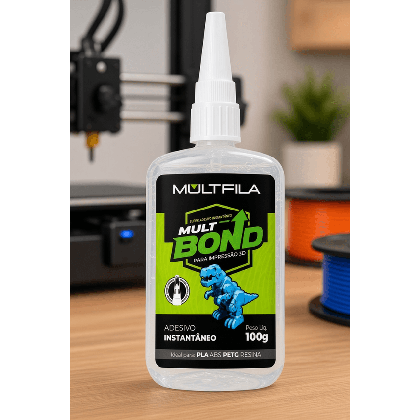 Adesivo Instantâneo Multbond Multfila 100g Para Impressão 3D - imagem 3
