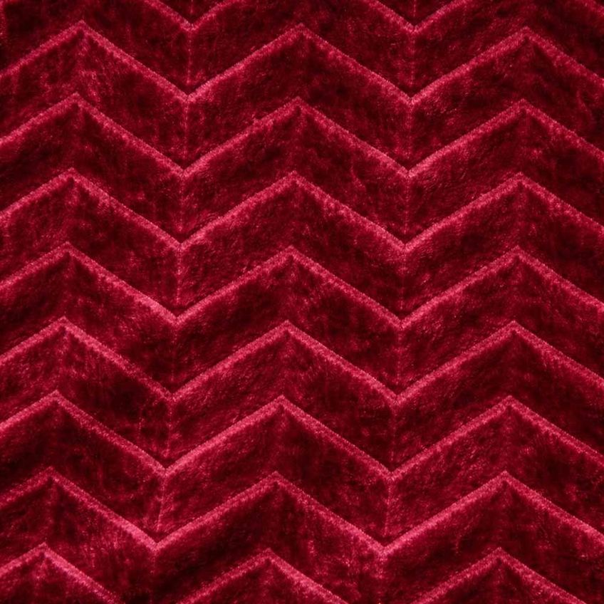 Jogo De Banheiro Tapete Linhas 3 Peças Base Antiderrapante Macio Vermelho - imagem 4
