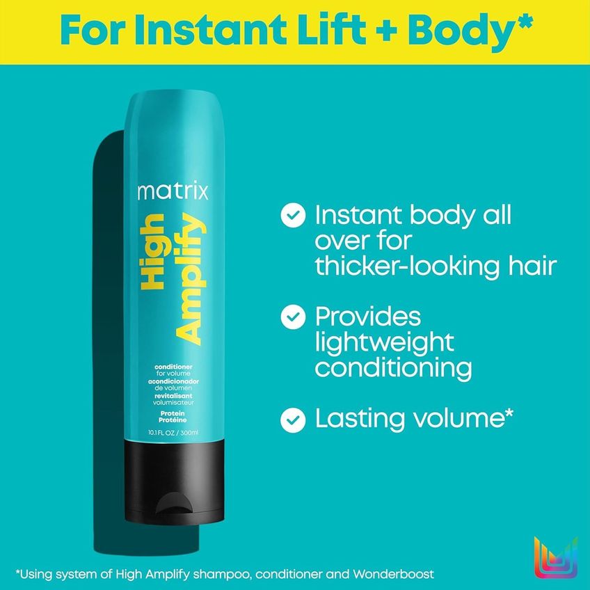 Kit Duo Matrix High Amplify 296 ml - Shampoo E Condicionador Volumizador - imagem 4