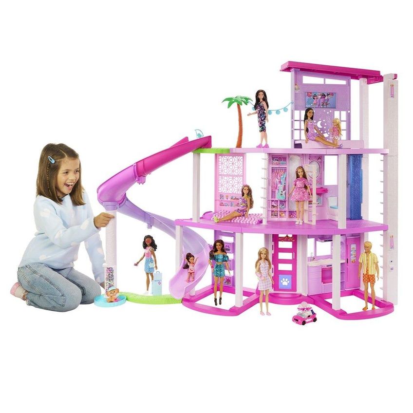 Casa Da Barbie Com Escorregador Jnt90 - imagem 3