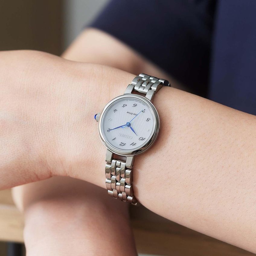 Relógio Feminino Citizen Eco-drive 27 mm Aço Inoxidável 19 cm 62 g - imagem 2
