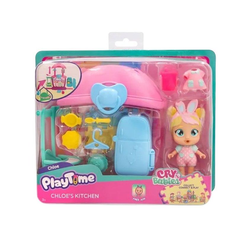 Boneca Multikids Cry Babies Playtime Cozinha Da Chloe - imagem 2