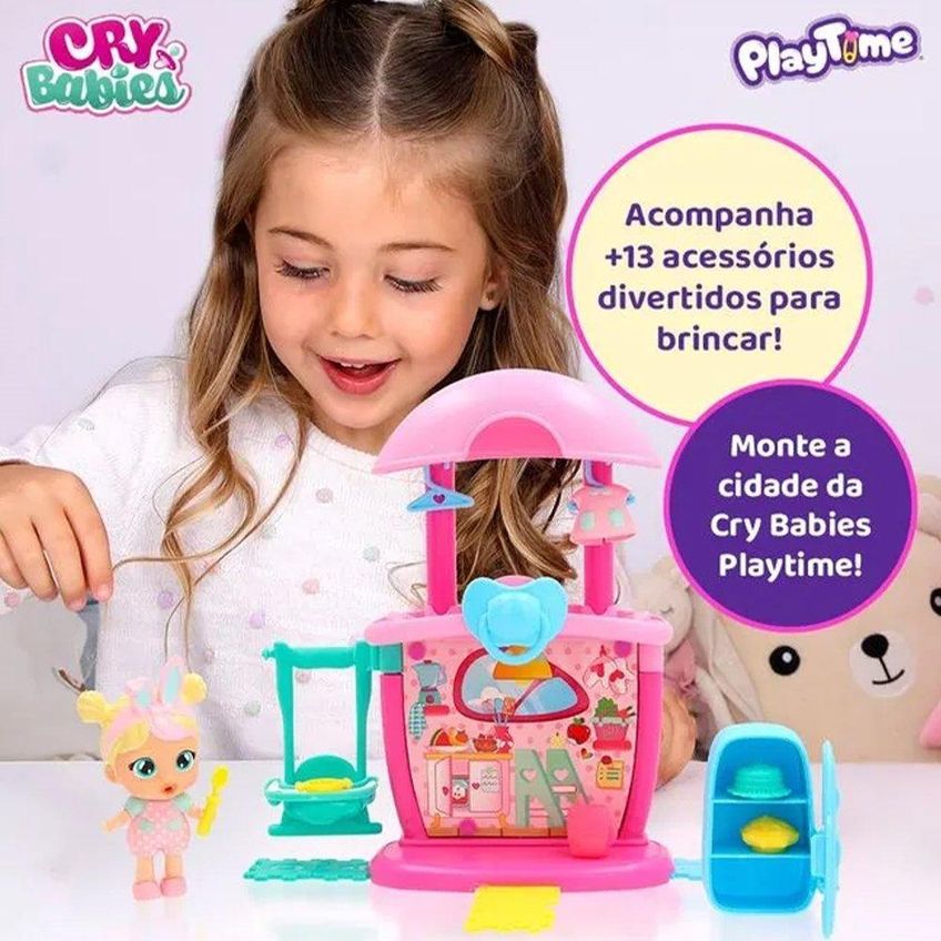 Boneca Multikids Cry Babies Playtime Cozinha Da Chloe - imagem 3