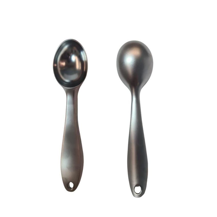 Colher De Sorvete Colher Pegador Gelado Sobremesa Multiuso Profissional Zinco - imagem 5