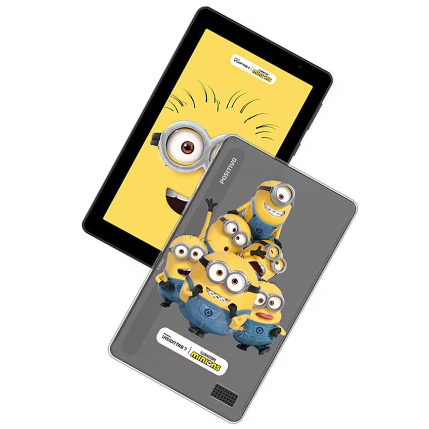 Tablet Vision Tab7 Minions 7 Android 14 64gb Octa-core Positivo - imagem 3