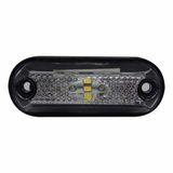 10 x Lanterna Delimitadora Lateral Carreta Caminhão Baú 3leds Cristal