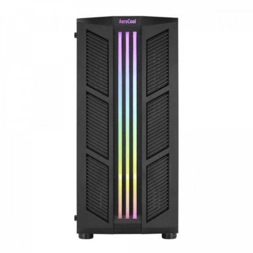 Gabinete Gamer Prime RGB com Vidro Temperado Preto Aerocool - imagem 3