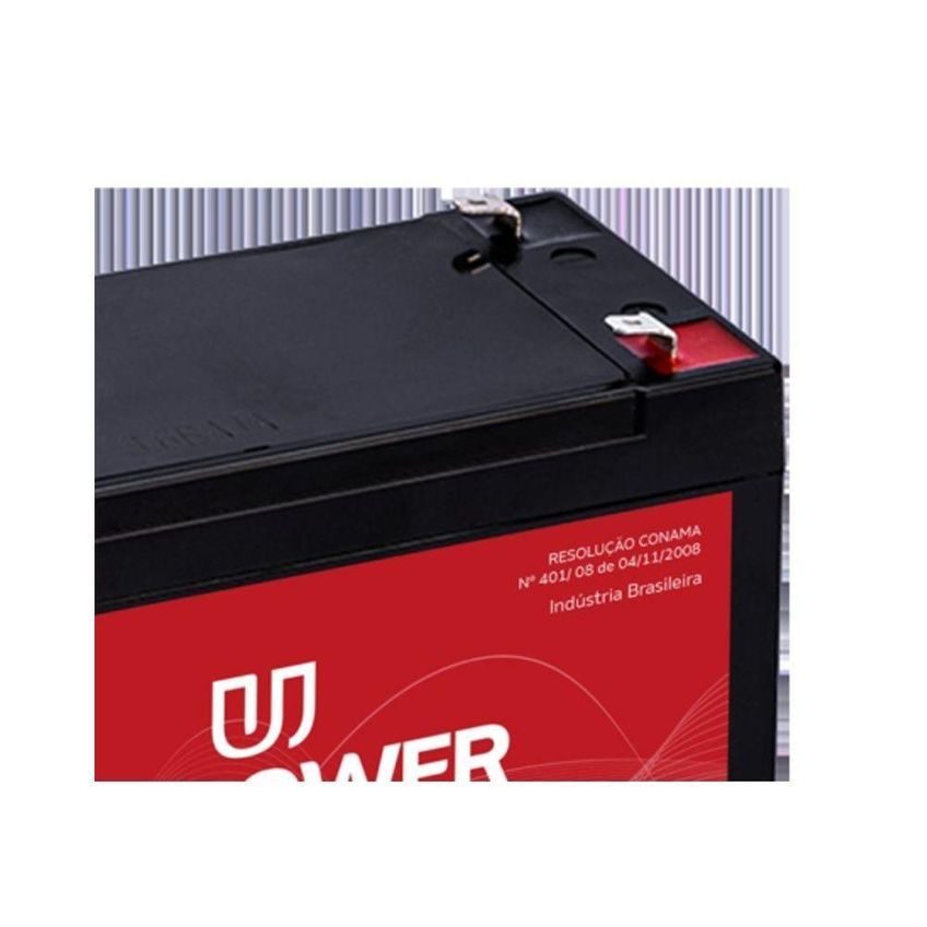 Bateria Up1270seg 12v 7,0ah Com Terminal F187 Preto Unipower - imagem 4