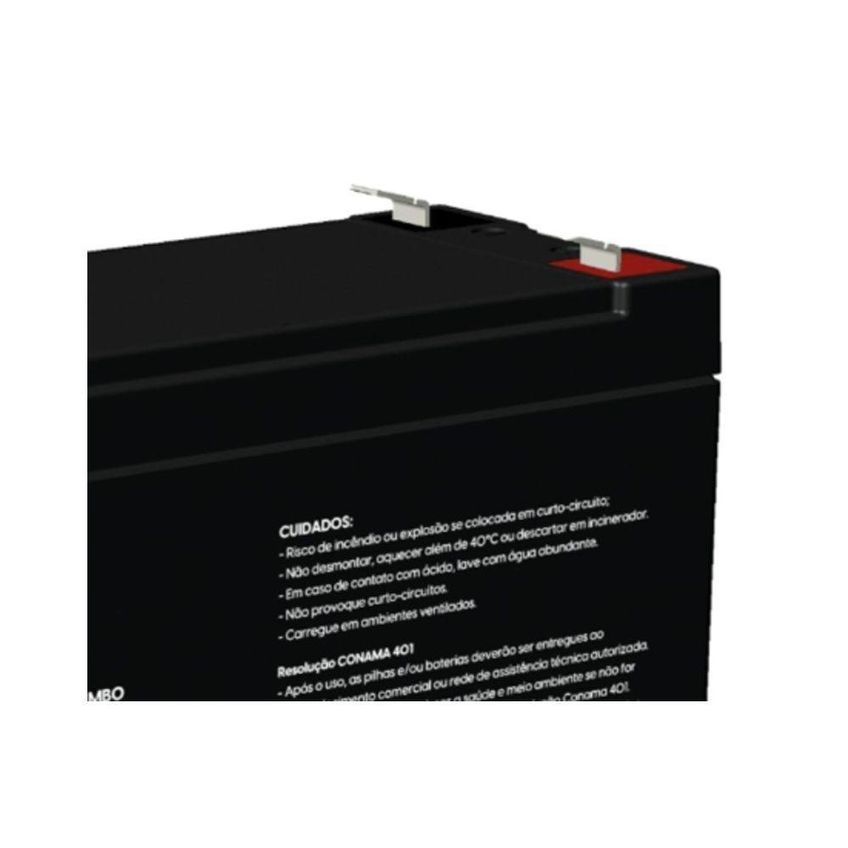 Bateria F187 12V 7,2Ah VRLA-AGM Selada Cinza Elgin - imagem 5