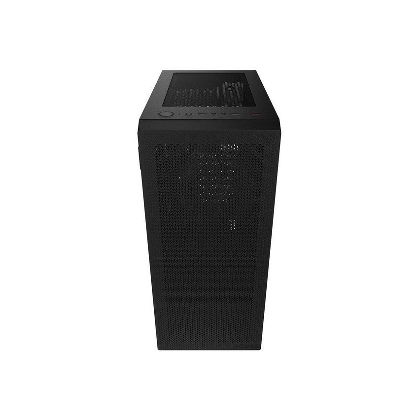 Gabinete Gamer Pcyes Black Vulcan Vidro Temperado 1 Usb 3.0 Preto - imagem 2