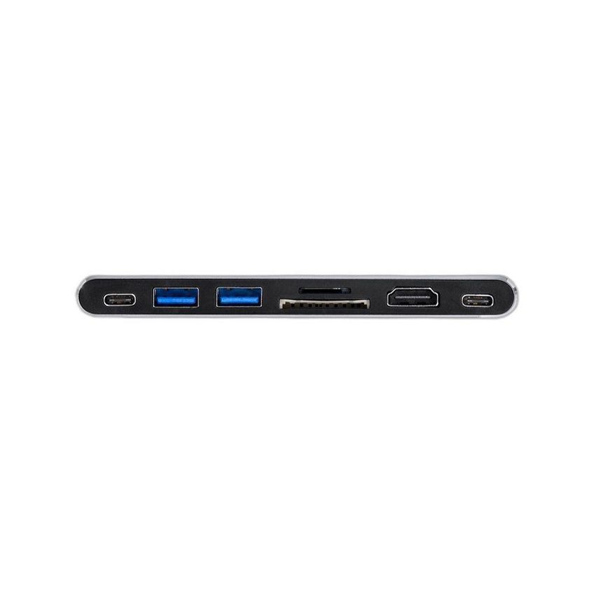 Hub Usb Hc-72 Com Thunderbolt 3 Hdmi 4k E Power Delivery Vinik - imagem 4