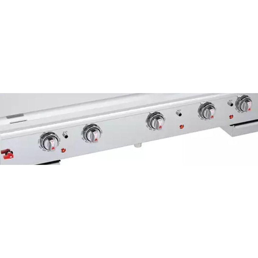 Chapa Termostática G60ct60tn A Gás Glp Com Termostato E Aço Inox Cinza Venâncio - imagem 2