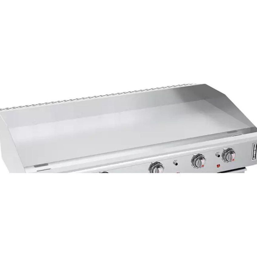 Chapa Termostática G60ct60tn A Gás Glp Com Termostato E Aço Inox Cinza Venâncio - imagem 3