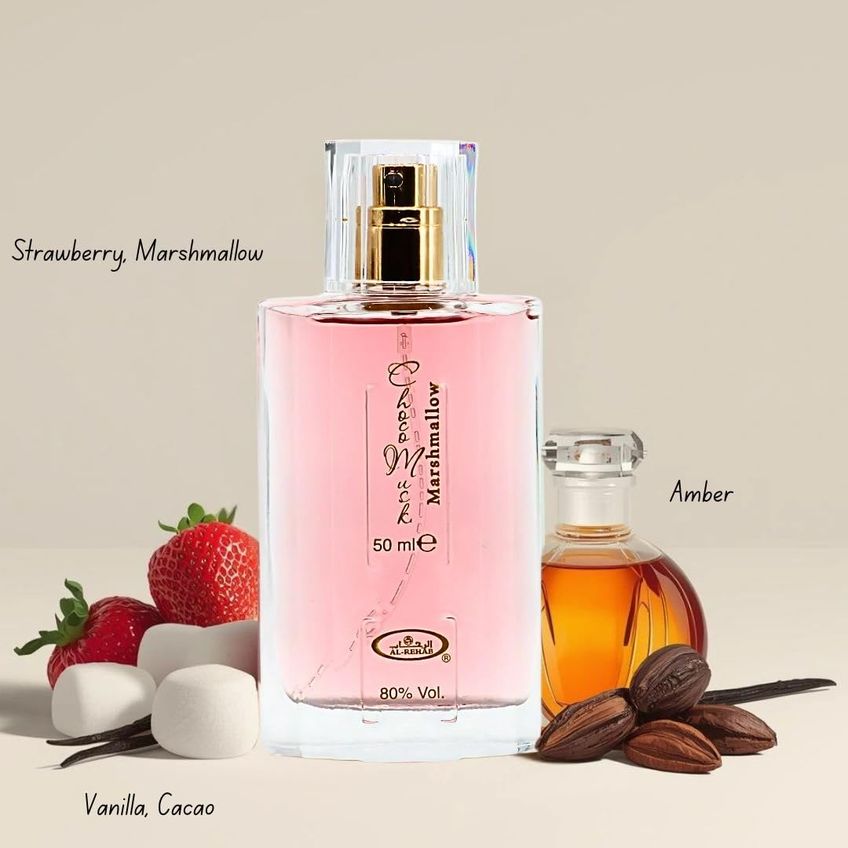 Al-rehab Choco Musk Marshmallow Kit Presente Com 3 Peças - imagem 4