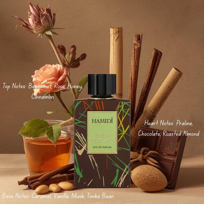 Eau De Parfum Intense Oud 100ml Dubai Delicacy - imagem 4