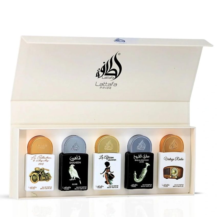 Conjunto De Presentes De Perfume Lattafa Pride Collection No.5 Para Mulheres - imagem 3