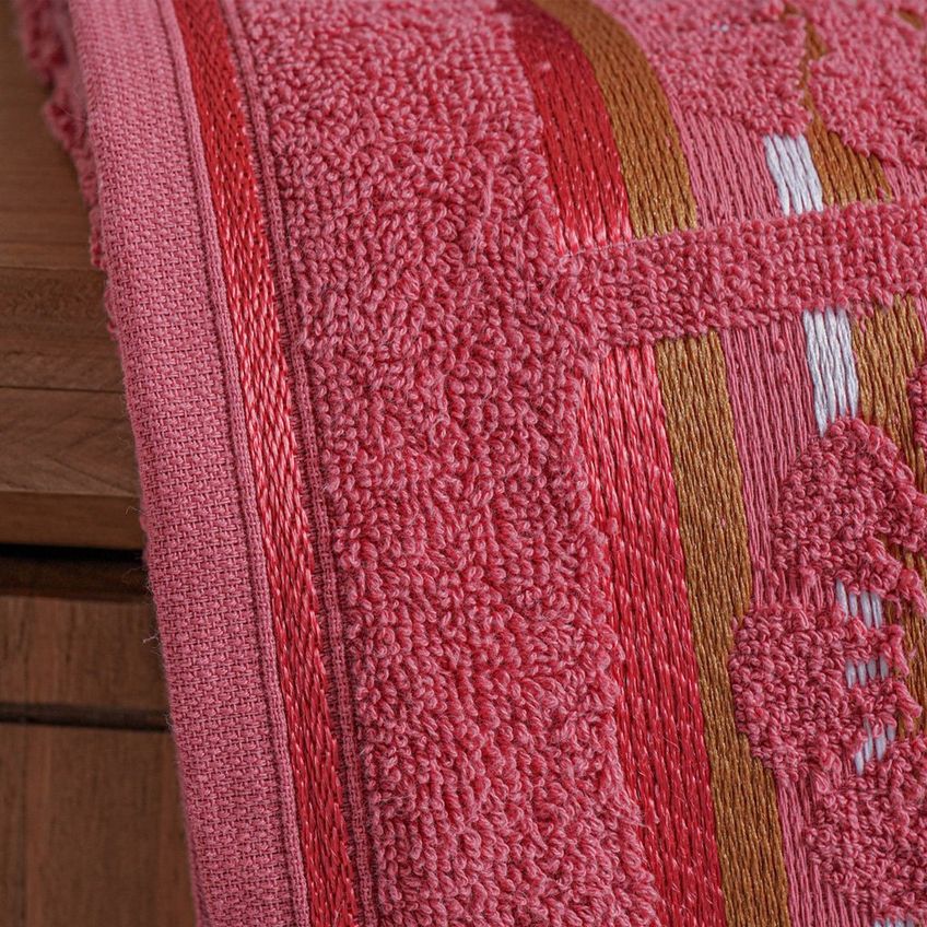 Toalha De Rosto Premier 100% Algodão 420g/m² 45x75cm Bene Casa Hibisco - imagem 5