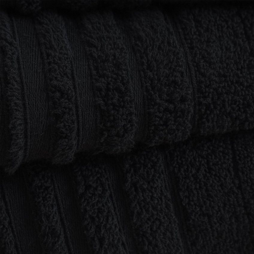 Toalha Banhão Glamour 100% Algodão 450g/m² 80x150cm Tessi Preto - imagem 5