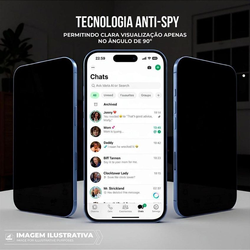 Película Protetora Para Smartphone Gshield Samsung Galaxy S26 Fe Privacidade Hydrogel Hidro Nano Pet - imagem 3
