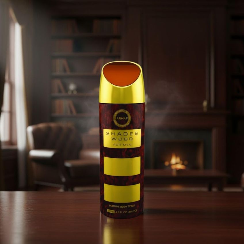 Desodorante Spray Armaf Shades Wood 200ml - imagem 3