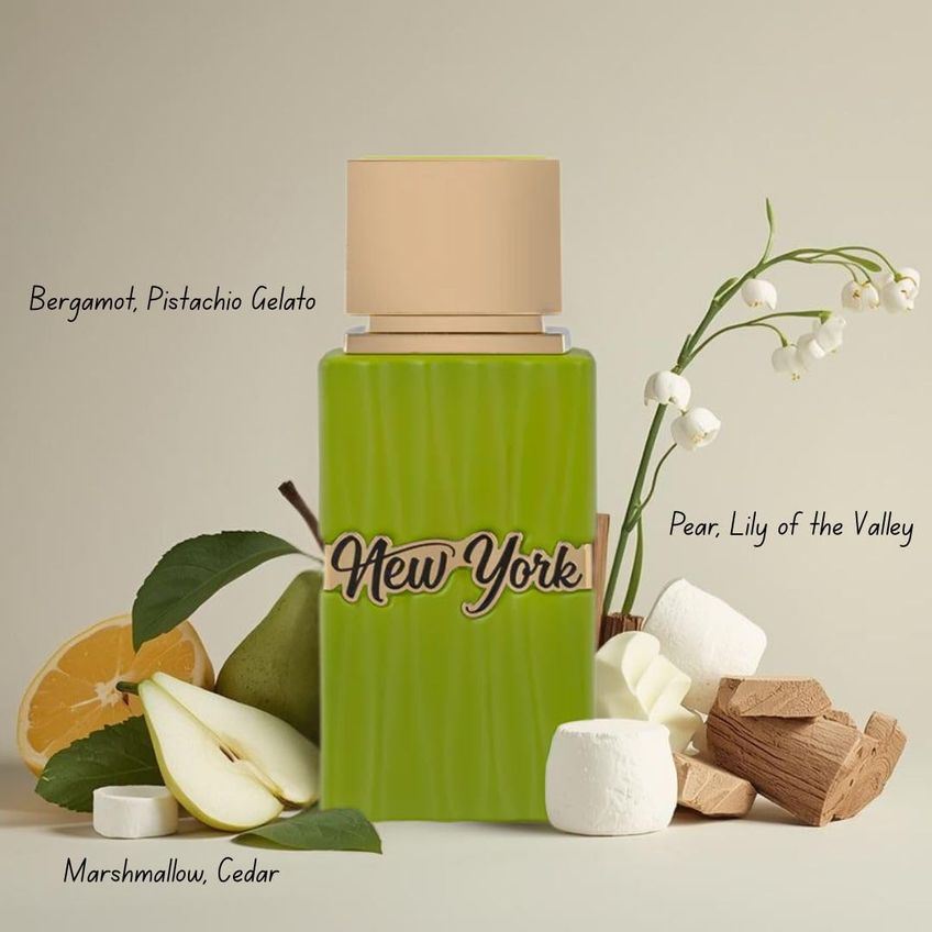 Água De Perfume Em Spray Hamidi New York Life 100 Ml - imagem 3