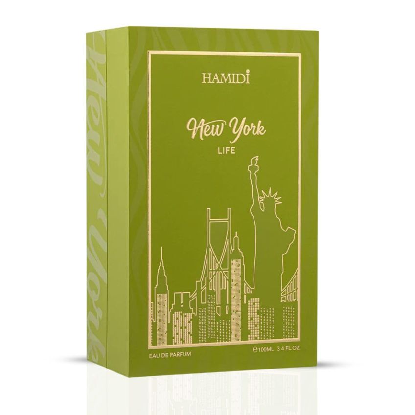 Água De Perfume Em Spray Hamidi New York Life 100 Ml - imagem 4