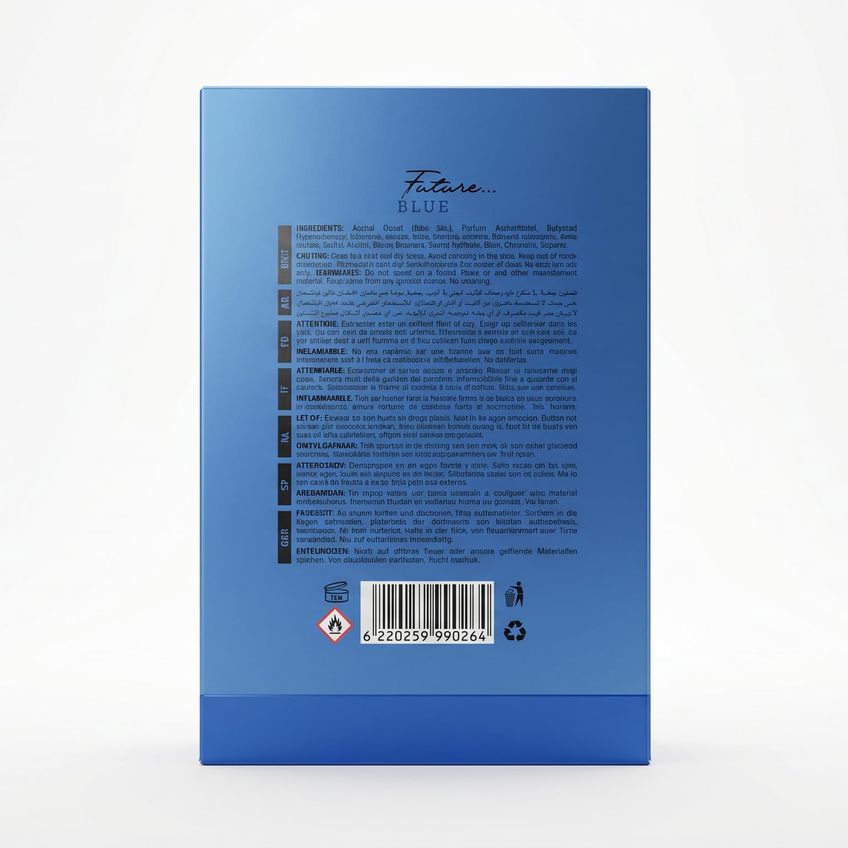 Perfume Aurabyaura Future Blue 100 ml (3,4 oz) - imagem 3