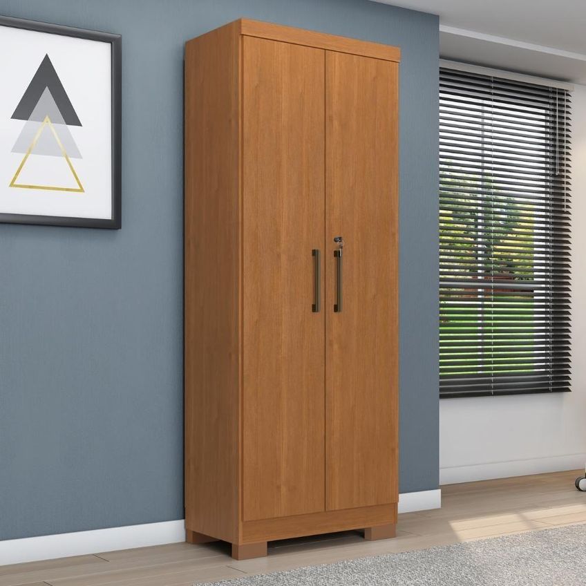 Armário Multiuso Maxus 2 Portas 2 Prateleiras MDP 60.9cm - imagem 4