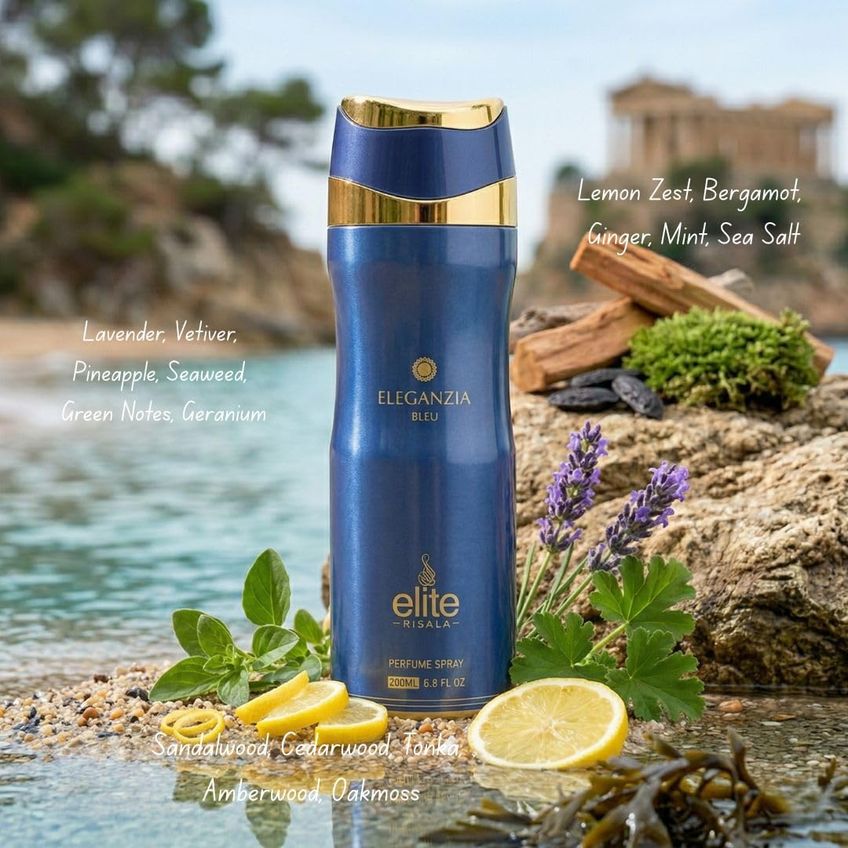 Spray Corporal Risala Eleganzia Bleu 200ml - imagem 2