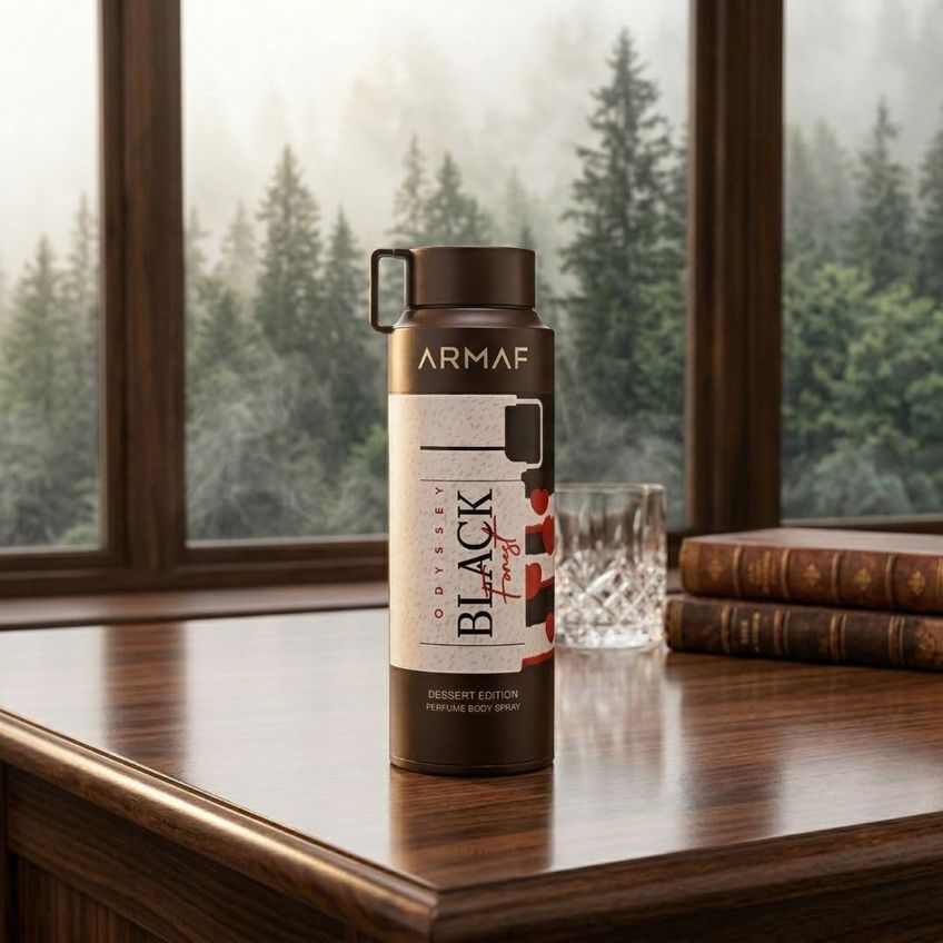 Spray Corporal Armaf Odyssey Black Forest 200ml - imagem 3