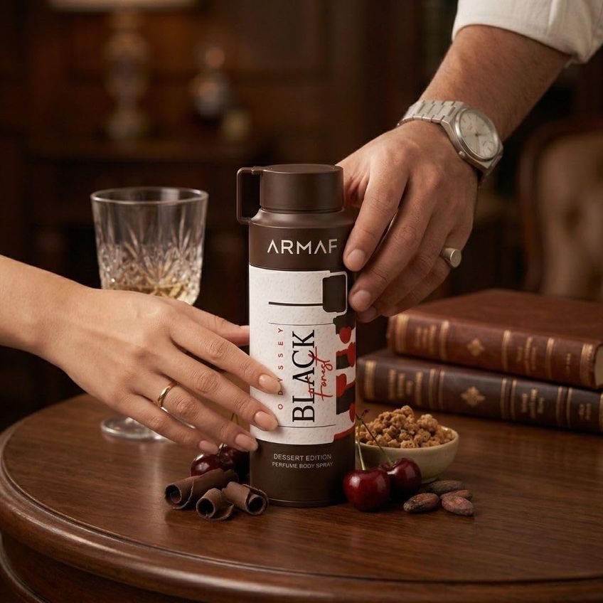 Spray Corporal Armaf Odyssey Black Forest 200ml - imagem 4