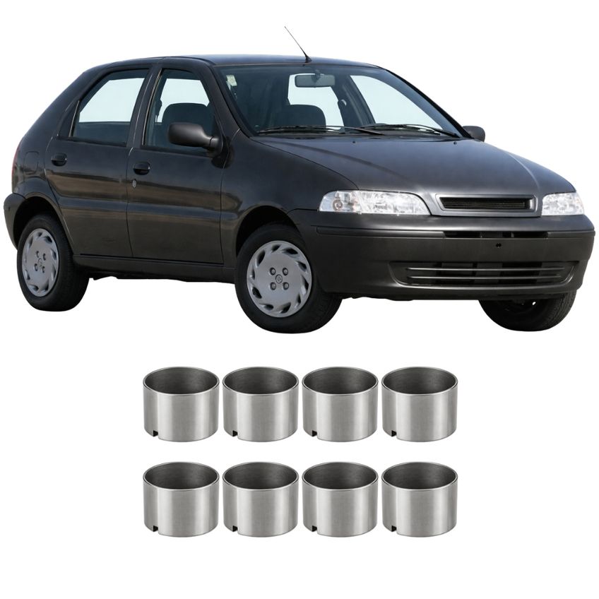 Jogo Tucho Válvula Palio Fiorino Strada Fire Evo 2001 2002 2003 - imagem 5