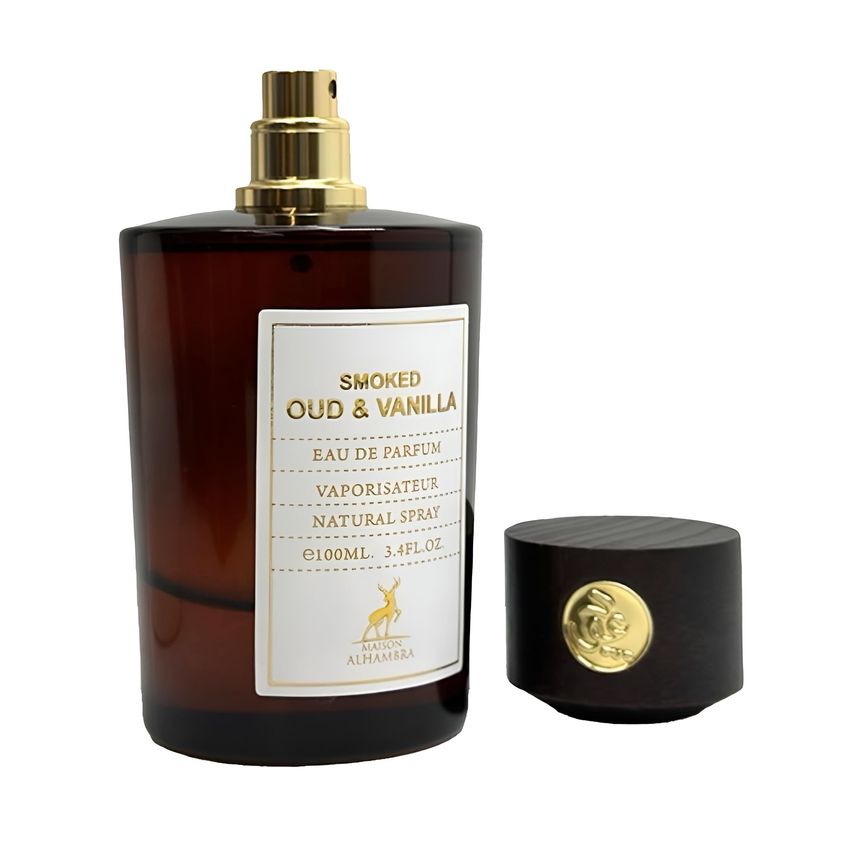 Perfume Maison Alhambra Smoked Oud E Vanilla Eau De Parfum 100ml - imagem 4