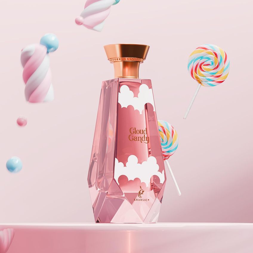 Perfume Khadlaj Cloud Candy Eau De Parfum 100ml Unissex - imagem 3