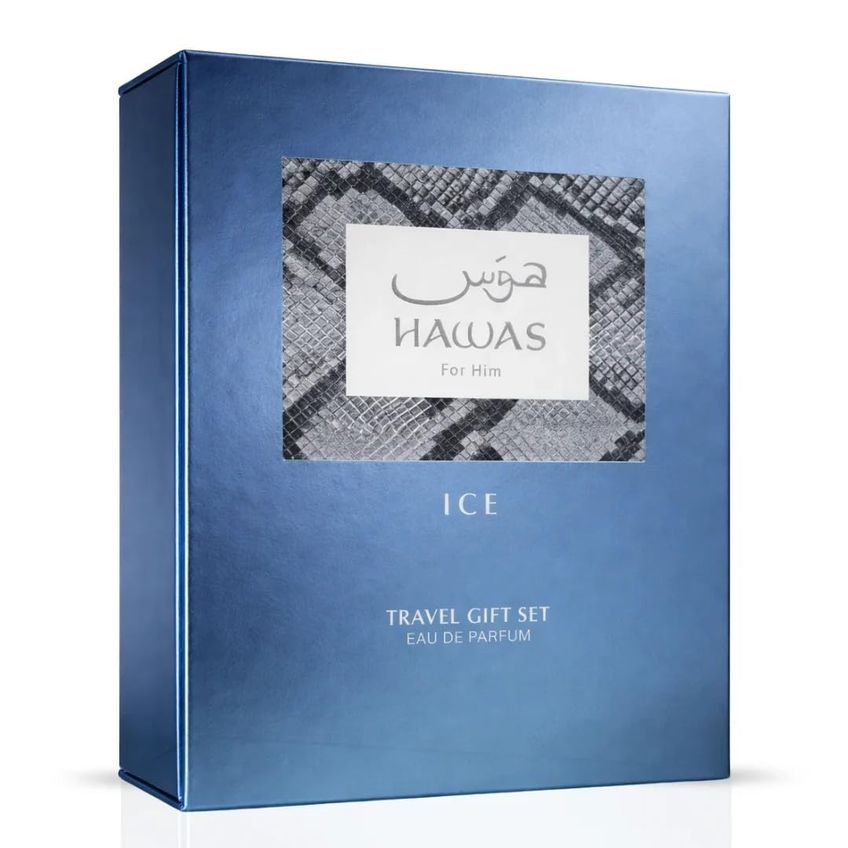 Perfume Rasasi Hawas Ice Men 108 Ml Kit De Viagem - imagem 4