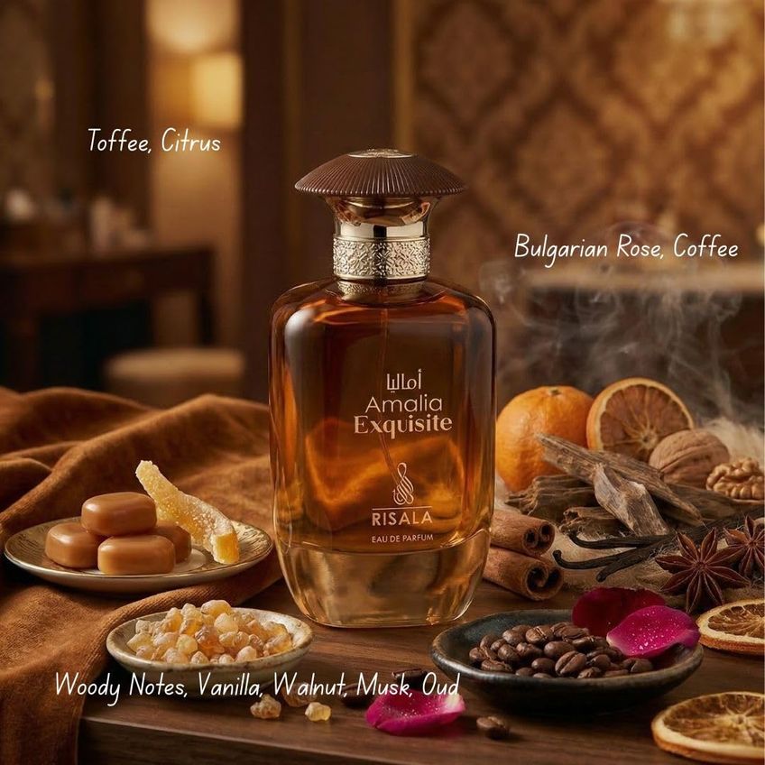 Perfume Risala Amalia Exquisite Eau De Parfum 100 Ml - imagem 4