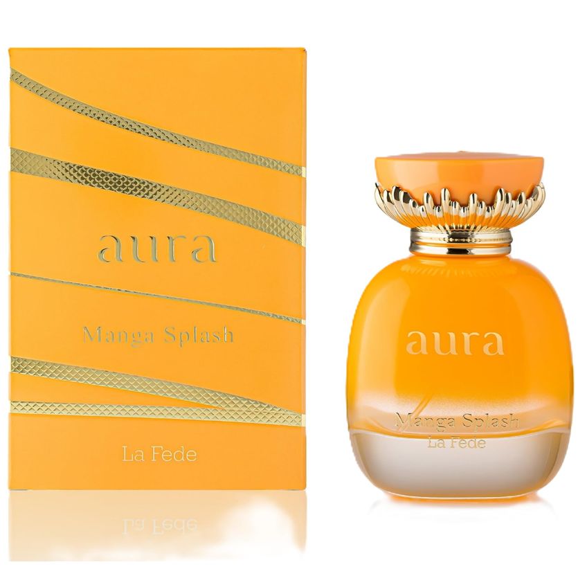 Perfume Khadlaj La Fede Aura Manga Splash Água De Perfume 100ml - imagem 2