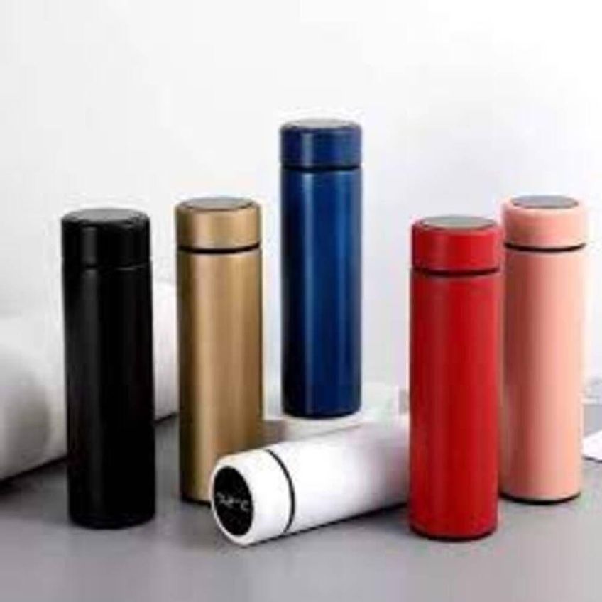 Garrafa Térmica Inox Com Termômetro Display Lcd Para Bebida Quente Ou Gelada Aço Inoxidável 304 - imagem 4