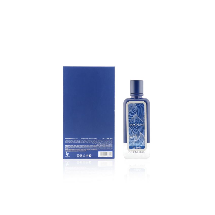Perfume La Fede Magnum Extreme Blue Eau De Perfume 100 ml Para Homens - imagem 4