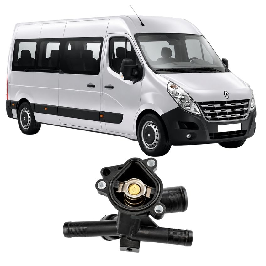 Válvula Termostática Master 2.3 16v Turbo 2013 2014 2015 16 - imagem 5