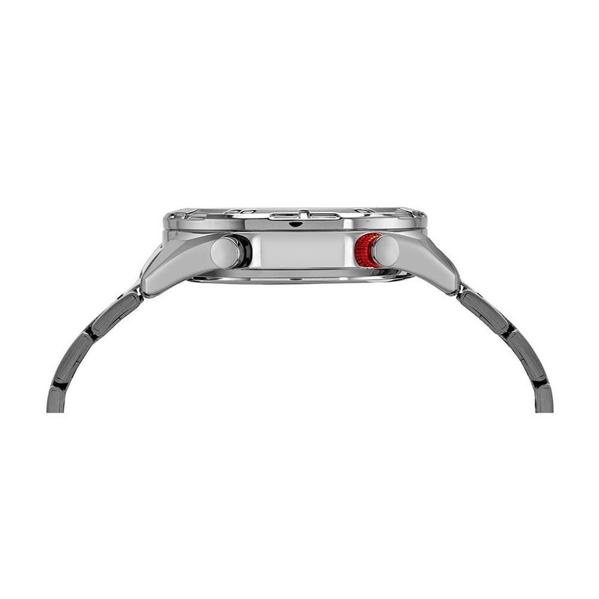 Relógio Masculino Speedo Digital Aço Inox 5 Atm Prata - imagem 3