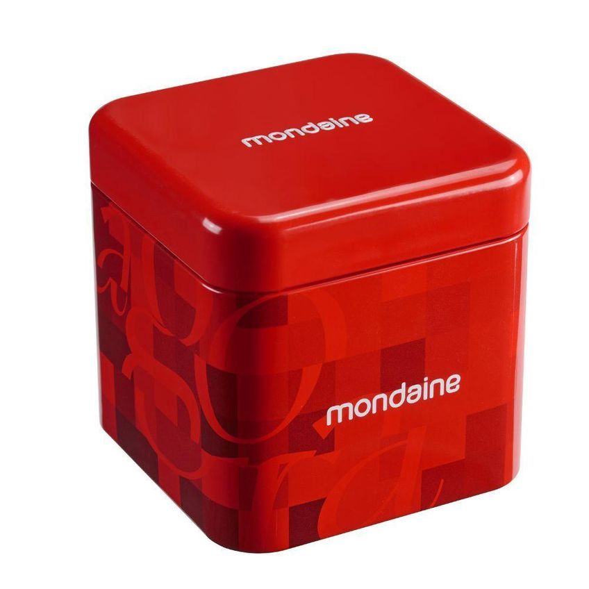 Relógio Esportivo Silicone Branco Mondaine Com Cristal Mineral - imagem 2