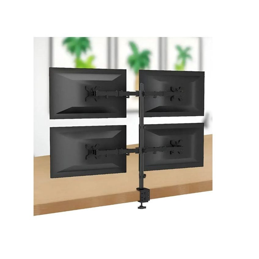 Suporte De Mesa Para 4 Monitores Topen Home Aço Reforçado E Compatível Com Vesa - imagem 5