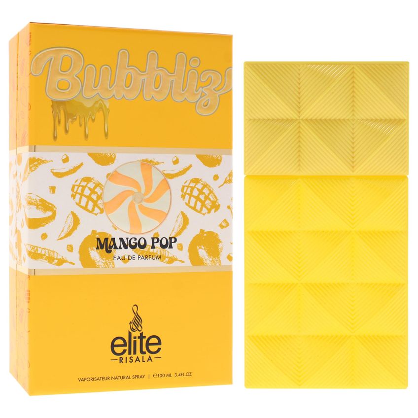 Perfume Risala Elite Bubbliz Mango Pop 100 Ml Edp - imagem 3