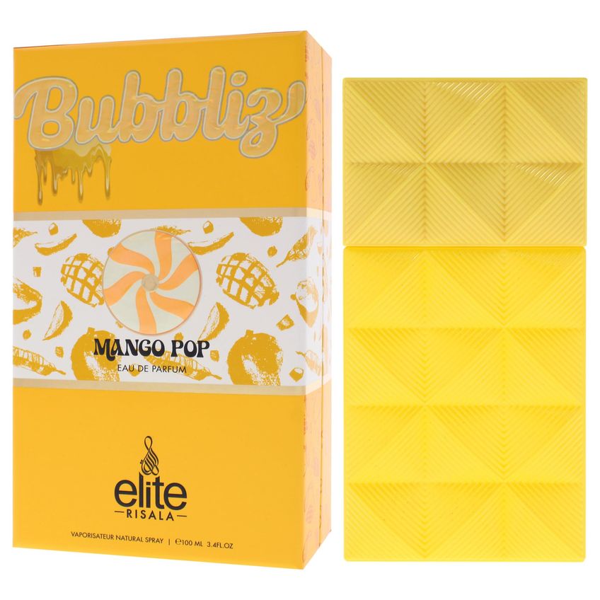 Perfume Risala Elite Bubbliz Mango Pop 100 Ml Edp - imagem 4