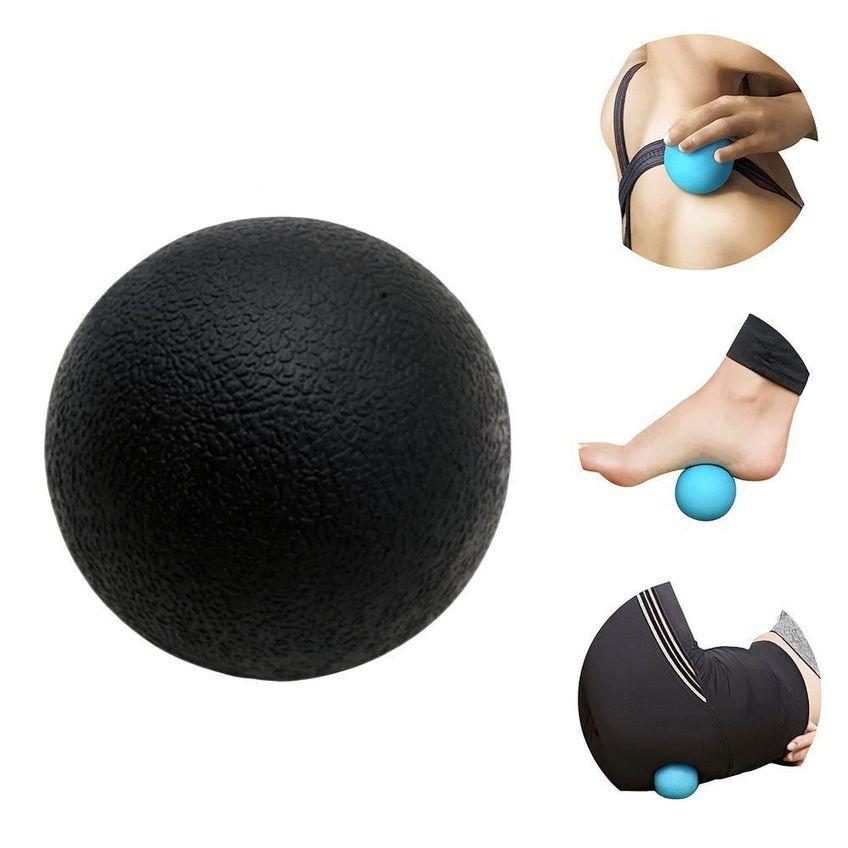 Conjunto De Yoga 5 Peças Para Alongamento Flexibilidade Pilates Treino Casa Utimix Bastão Rolo Bola - imagem 4