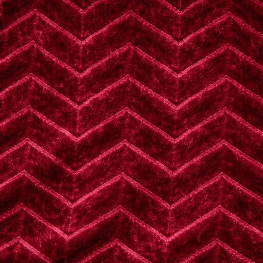 Jogo De Banheiro Linhas 3 Peças Base Antiderrapante Relevo Vermelho Clara Luz Decora - imagem 3